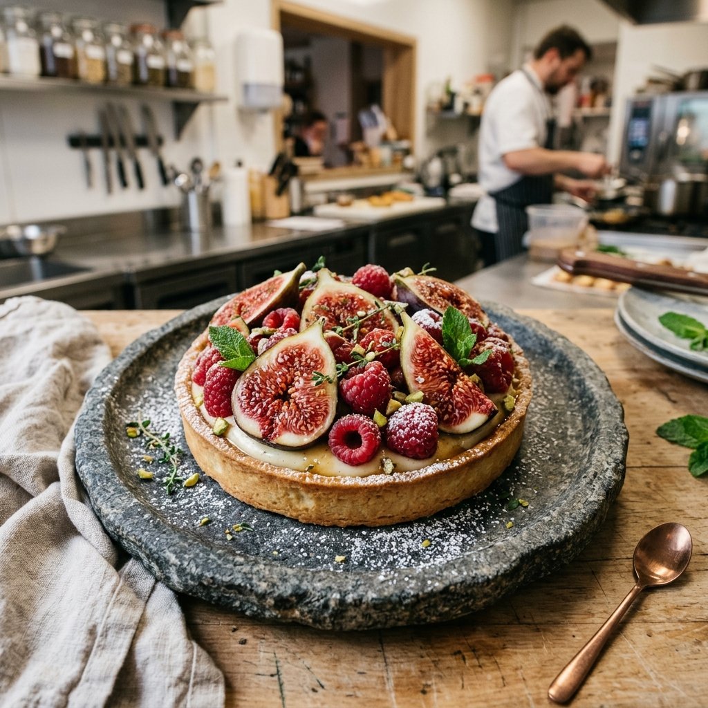 Tarte aux fruits de saison